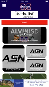 Alvin ISD Athletics screenshot 5