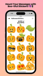 Halloween Stickers. screenshot 3