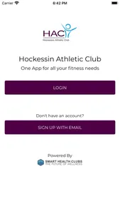 Hockessin Athletic Club App screenshot 0