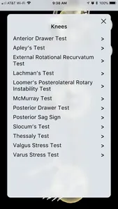 LE Special Tests Pro Consult screenshot 1