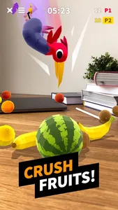 Flippy Friends Fruit Crush AR screenshot 1