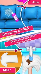 MagicWomen House Cleaning Game screenshot 3