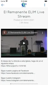 Iglesia El Remanente Elim screenshot 5