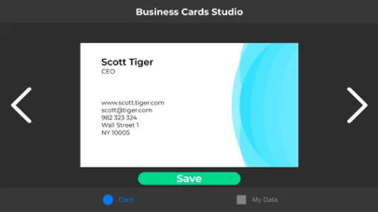 Business Cards Studio screenshot 1