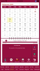 Hijri Calendar screenshot 0