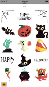 Super Halloween Stickers screenshot 1