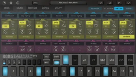 KORG ELECTRIBE Wave screenshot 1