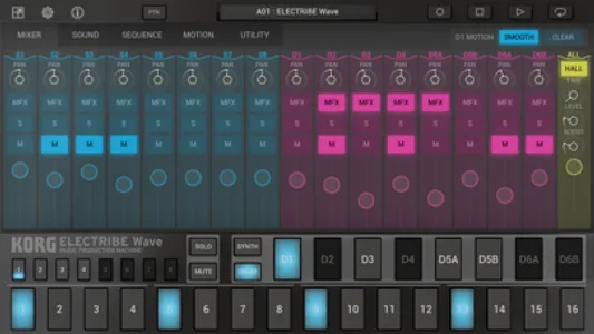 KORG ELECTRIBE Wave screenshot 2