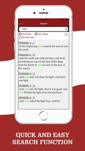 American King James Bible screenshot 1