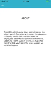 Augusta University Health News screenshot 3