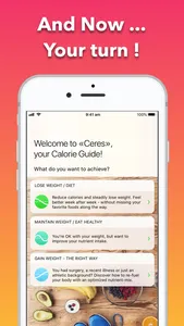 Ceres Calorie Counter Diet screenshot 8