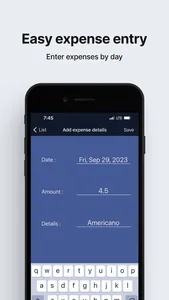 MonthlyExp - Expense Log screenshot 4