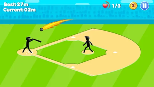 Stickman Baseball Star screenshot 1