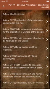 Indian Constitution -Law Words screenshot 1