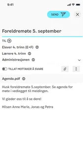 Skolemelding elev og ansatt screenshot 2