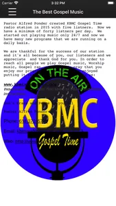 KBMC Gospel Time screenshot 2