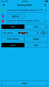 East Kilbride TOA Taxis screenshot 2