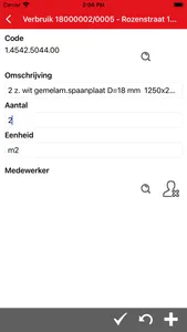 KRAAN Werkbon screenshot 2