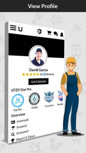 UTZO:Hire Only Vetted Pros screenshot 8