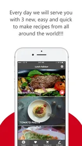 Lunch Advisor App screenshot 1