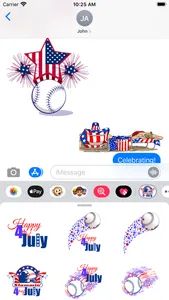 Baseball 4th of July screenshot 2