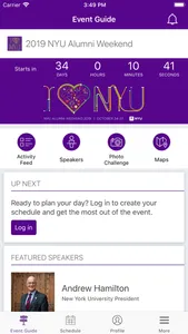 NYU Alumni Weekend screenshot 2