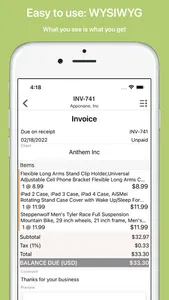 Invoice Maker: Invoice Master screenshot 1