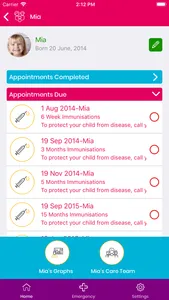 The Well Child App screenshot 2