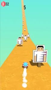 Soccer Road - Color Ball Run screenshot 2