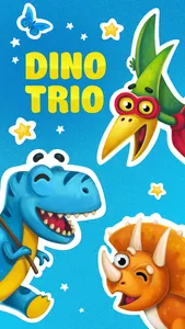 Dino Trio. Your Dinosaurs Pets screenshot 0