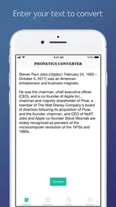 English to Phonetics Converter screenshot 0