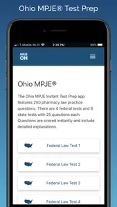 MPJE Ohio Test Prep screenshot 0