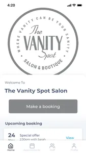 The Vanity Spot Salon screenshot 0