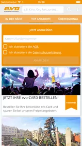 evo-Card mobil screenshot 0