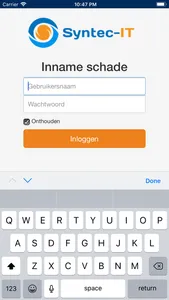 Syntec Inname Schade screenshot 1