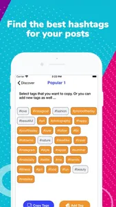 Super Likes Hashtags& Captions screenshot 1