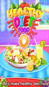 Healthy Diet Food Cooking Game screenshot 0
