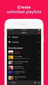 Music Player ‣ screenshot 1