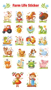 Farm Life Sticker screenshot 0