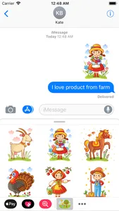 Farm Life Sticker screenshot 2