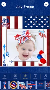 4th of July Photo Frames - USA screenshot 0