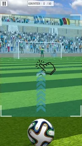 Kick & Flick Football screenshot 0