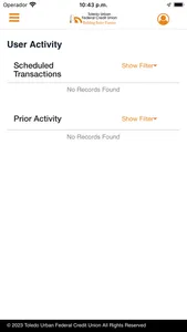 Toledo Urban FCU Mobile screenshot 3