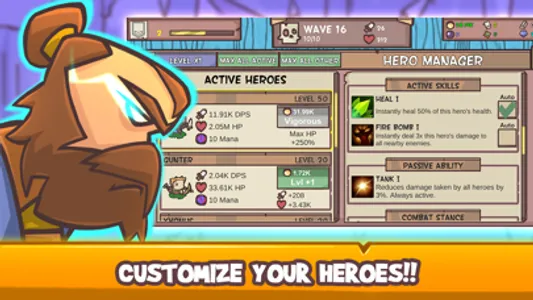 Idle Hero Defense screenshot 6