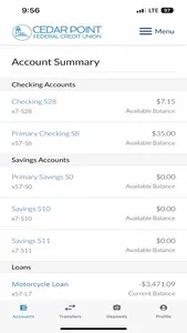 Cedar Point FCU screenshot 1