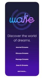 Wake Dream Journal screenshot 5