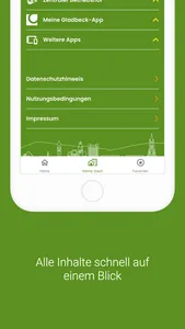Gladbeck-App screenshot 1