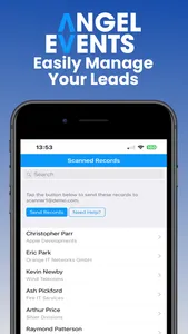 Angel Events - Badge Scanner screenshot 1