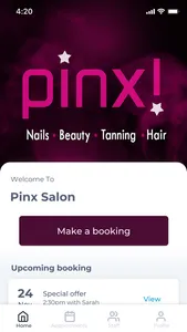 Pinx Salon screenshot 0