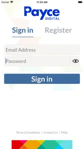 Payce Digital Mobile App screenshot 0